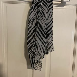 zebra scarf
